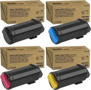 Ennovor VersaLink C600 C605 Toner Cartridge High Yield Replacement for Xerox VersaLink C605 C600 C600DN C600DT C600DX C600DXF C600DXP C600N C605X C605XF C605XP C605XTF C605XT Printer
