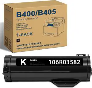 Ennovor B400/B405 Toner Cartridge 1Black (14,300 Pages in Total) Replacement for Xerox 106R03582 VersaLink B400 B400DN B400N B405 B405N B405DN Printer