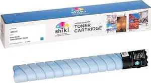 Ennovor SHIKI Compatible Toner Cartridge Replacement for Konica Minolta bizhub C227 C287 TN221C A8K3430 (Cyan, 21000 Pages)