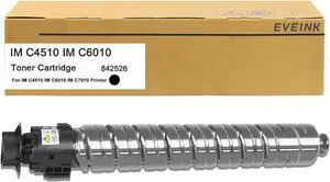 Ennovor High Yield IMC4510 Toner Cartridge 842526 for IM C4510 Black Toner Cartridge Compatible with IM C4510 IM C6010 IM C7010 Printer(Black,42,000 Pages)