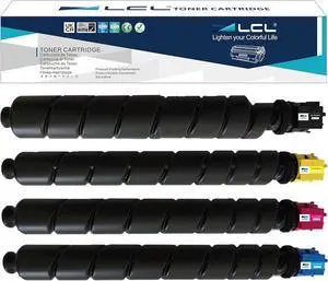 LCL TK8337 TK-8337 Toner Cartridge Replacement for Kyocera TK8337K TK-8337K TK-8337C TK-8337M TK-8337Y 1T02ND0US0 1T02NDCUS0 1T02NDBUS0 1T02NDAUS0 for Taskalfa 3252ci 3253ci CS3252ci CS3253ci (KCMY)