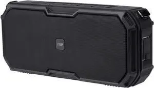 Monoprice Harmony Boombox Portable Bluetooth Speaker | Waterproof, TWS, Wireless Connectivity Up to 32 Feet, Builtin Microphone for Voice Calls, for Home, Outdoor, Travel