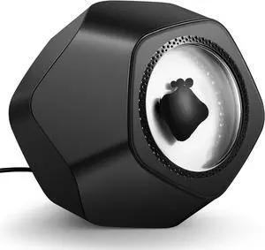 Ferrofluid Bluetooth Speaker with Dancing Ferrofluid, Sound Visual Speaker  Desktop Music Mate, Party Speaker, Gamer Gift (Black)