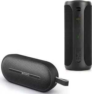 SOWO Portable Bluetooth Speaker - Wireless Speaker Waterproof with Partyboom Technology - 40W, Loud Clear Stereo Sound and Bass Boost - 16H Playtime for Outdoor, Camping and Travel Use