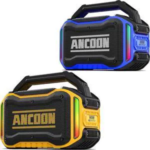 Bluetooth Speakers Yellow+Blue