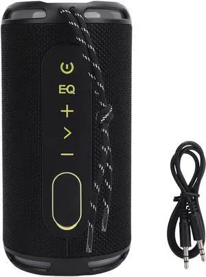 plplaaoo Portable Bluetooth Speaker 36W High Power Output Active Bass Effect IP67 6600mAh Battery Long Playtime for Outdoor Camping Party ABS Silicone Material