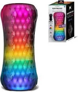 Xtreme Rechargeable Speakers with RGB LED Light Show, True Wireless Stereo, Pairable, USB & Memory Card Reading, Full Audio Controls, 33 ft Bluetooth Range, Multiple Light Show Modes, 6 Hour Playtime