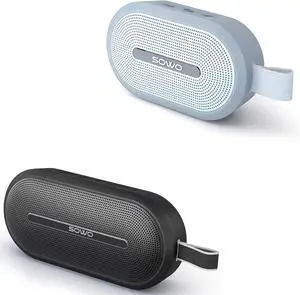 SOWO Wireless Bluetooth Speaker, Ultra Portable Magnetic Speaker, Coverless IP67 Waterproof Design, 24 H Playtime, Small Speaker with Pro Sound, for Indoors, Outdoors, Hiking and Golf Speaker