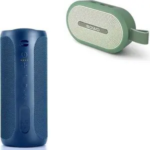 SOWO Wireless Bluetooth Speaker, Ultra Portable Magnetic Speaker, Coverless IP67 Waterproof Design, 24 H Playtime, Small Speaker with Pro Sound, for Indoors, Outdoors, Hiking and Golf Speaker
