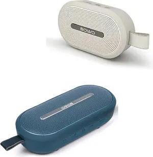 SOWO Wireless Bluetooth Speaker, Ultra Portable Magnetic Speaker, Coverless IP67 Waterproof Design, 24 H Playtime, Small Speaker with Pro Sound, for Indoors, Outdoors, Hiking and Golf Speaker