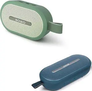 SOWO Wireless Bluetooth Speaker, Ultra Portable Magnetic Speaker, Coverless IP67 Waterproof Design, 24 H Playtime, Small Speaker with Pro Sound, for Indoors, Outdoors, Hiking and Golf Speaker