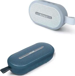 SOWO Wireless Bluetooth Speaker, Ultra Portable Magnetic Speaker, Coverless IP67 Waterproof Design, 24 H Playtime, Small Speaker with Pro Sound, for Indoors, Outdoors, Hiking and Golf Speaker