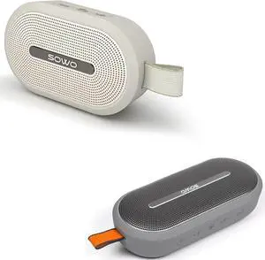 SOWO Wireless Bluetooth Speaker, Ultra Portable Magnetic Speaker, Coverless IP67 Waterproof Design, 24 H Playtime, Small Speaker with Pro Sound, for Indoors, Outdoors, Hiking and Golf Speaker
