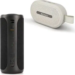 SOWO Wireless Bluetooth Speaker, Ultra Portable Magnetic Speaker, Coverless IP67 Waterproof Design, 24 H Playtime, Small Speaker with Pro Sound, for Indoors, Outdoors, Hiking and Golf Speaker