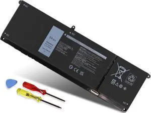 LXHY V6W33 Battery Replacement for Dell Inspiron 15 3511 3520 3515 3510 5510 5515 5518 5310 5635 5625 5630 Latitude 3320 3330 3420 3520 Vostro 3515 3525 Series 15V 54Wh