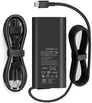 GAN 100W USB C Dell Laptop Charger for Dell Latitude 5340 7640 7340 7440 5440 5540 9440 5289 5300, Precision 3540 3580 3480 3581 5480 5680, in-spiron 14 Plus 7430 7440 DA100PM220