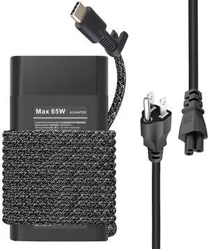 New Slim 65W USB C HP Laptop Charger for HP ZBook Firefly G8 14" G9 14" 16" G8 15.6inch Touchscreen Mobile Workstation,HP Elite X2 Spectre Elitebook ProBook Envy Chromebook USB Type C Charger