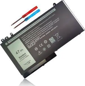 LXHY NGGX5 Battery for Dell Latitude E5270 E5570 E5470 47Wh Precision M3510 3510 Series P48F P48F001 P48F002 NGGX5-BTI RDRH9 0RDRH9 W9FNJ XKWC7 XWDK1 JY8D6 954DF 0JY8D6 451-BBUM 451-BBUJ 11.4V