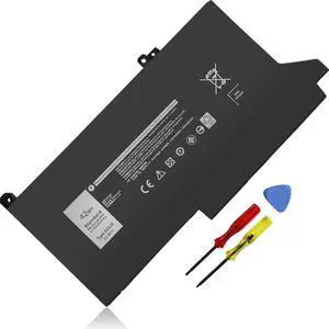 LXHY 42Wh DJ1J0 Battery Replacement for Dell Latitude 7280 7290 E7280 E7290 13 7380 7390 E7380 E7390 14 7480 7490 E7480 E7490 Series DJ1JO P28S P28S001 451-BBZL PGFX4 ONFOH K8X0T 11.4V 3-Cell