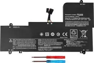 LXHY L15M4PC2 L15L4PC2 Laptop Battery Replacement for Ideapad Yoga 710 14 15 710-14ISK/141SK 710-11 710-14IKB 710-141KB 80V4 710-15IKB/151KB 710-15ISK/151SK Series Notebook 5B10K90778 53WH Laptop