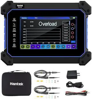 Hantek Tablet Oscilloscope 110MHz Bandwidth 250MSa/S 8M Storage Depth with 7" Touch Screen(TO1112/110MHz+2CH) Hantek Tablet Oscilloscope 110MHz Bandwidth 250MSa/S 8M Storage Depth with 7" Touch Screen(TO1112/110MHz+2CH)