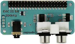 RASPIAUDIO Audio DAC Hat Sound Card (Audio+V3) for Raspberry PI5 / PI4 / Pi Zero / PI3 / PI3B / PI3B+ / Better Quality Than USB RASPIAUDIO Audio DAC Hat Sound Card (Audio+V3) for Raspberry PI5 / PI4 / Pi Zero / PI3 / PI3B / PI3B+ / Better Quality Than USB