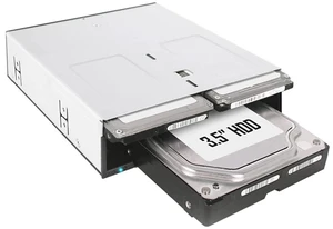 ICY DOCK 3 Bay 2 x 2.5 & 1 x 3.5 SATA HDD/SSD Hot Swap Backplane Docking Enclosure for 5.25 Bay ^^ flexiDOCK MB095SP-B ICY DOCK 3 Bay 2 x 2.5 & 1 x 3.5 SATA HDD/SSD Hot Swap Backplane Docking Enclosure for 5.25 Bay ^^ flexiDOCK MB095SP-B