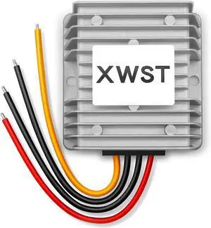 DC 12v Step up to 24v Boost Converter Regulator 10A 240W Power Supply Power Converter Waterproof Module Transformer Adapter for Motor Car Truck Vehicle Boat Solar System(12V-24V-10A)