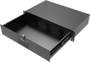 JINGCHENGMEI 2U Rack Drawer with Lock and Key, 19 Inch Rack Mount Server Cabinet Case, Sliding and Lockable Server Rack Drawer with Cable Management Holes, 10.8 inch Deep (2U10in) JINGCHENGMEI 2U Rack Drawer with Lock and Key, 19 Inch Rack Mount Server Cabinet Case, Sliding and Lockable Server Rack Drawer with Cable Management Holes, 10.8 inch Deep (2U10in)