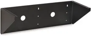 Kendall Howard Rack Bracket - Wall mountable, Under-Desk mountable - Black - 4U - 19" Kendall Howard Rack Bracket - Wall mountable, Under-Desk mountable - Black - 4U - 19"