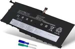 DMKAOLLK 52Wh 00HW028 01AV439 01AV458 SB10F46466 SB10F46467 Battery for Lenovo Thinkpad X1 Carbon 4th Gen 4 2016,ThinkPad X1 Yoga Gen1 Gen2 Series 00HW029 01AV409 01AV457 01AV438 4ICP4/48/125 15.2V