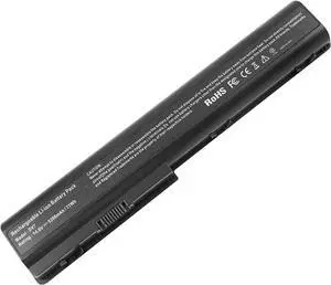 8 Cells Laptop Battery for HP Pavilion DV7-1232NR / DV7-1243CL / DV7-1245DX / DV7-3065DX / DV7-3085DX / DV7-3165DX, P/N HSTNN-DB75 HSTNN-IB74 HSTNN-IB75 HSTNN-OB75 GA08 HSTNN-C50C HSTNN-DB74