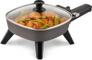 Toastmaster TM-602SK Electric Skillet, 6 Inch, Black Toastmaster TM-602SK Electric Skillet, 6 Inch, Black