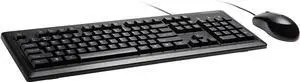 Kensington Mouse-in-a-Box and Keyboard Wired USB Desktop Set (K72436AM), Black | USB plug-and-play, matching keyboard and mouse, reliable everyday desktop setup Kensington Mouse-in-a-Box and Keyboard Wired USB Desktop Set (K72436AM), Black | USB plug-and-play, matching keyboard and mouse, reliable everyday desktop setup