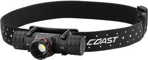 Coast XPH30R 1200 Lumen USB-C Rechargeable Dual Power Headlamp with Twist Focus Beam and Magnetic Base, 4.37 oz. - Black Coast XPH30R 1200 Lumen USB-C Rechargeable Dual Power Headlamp with Twist Focus Beam and Magnetic Base, 4.37 oz. - Black
