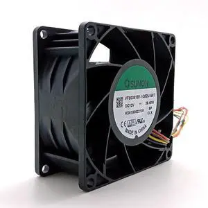 80mm High Speed Cooling Fan 12V VF80381B1-1Q02U-S9T 8038 8cm PWM Powerful Airflow Temperature Control Server Chassis Fan 80mm High Speed Cooling Fan 12V VF80381B1-1Q02U-S9T 8038 8cm PWM Powerful Airflow Temperature Control Server Chassis Fan