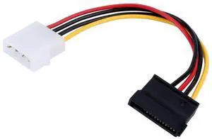 10pcs/lot 4 Pin IDE Molex Male to 15 Pin Serial ATA SATA Hard Drive Adapter Power Cable 10pcs/lot 4 Pin IDE Molex Male to 15 Pin Serial ATA SATA Hard Drive Adapter Power Cable