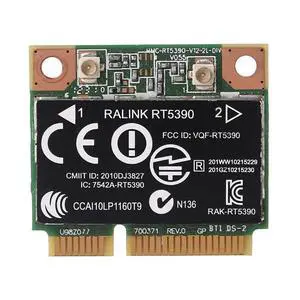 RT5390 Half Mini PCIe Wlan Wireless Card SPS 670691-001 for H-P436 CQ45 G4 4340S 4445s SPS 691415-001 Dropship RT5390 Half Mini PCIe Wlan Wireless Card SPS 670691-001 for H-P436 CQ45 G4 4340S 4445s SPS 691415-001 Dropship