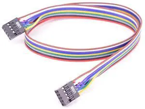 BUCIER Desktop 9Pin USB header Female to Female cable PC computer 10Pin USB 2.0 M/M data transfer cable 24AWG 50cm