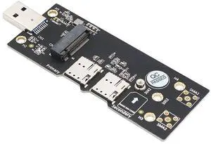 Ngff(M.2) To Usb 3.0 Adapter With Dual Nano Sim Card Slot For 3G/4G/5G Module Ngff(M.2) To Usb 3.0 Adapter With Dual Nano Sim Card Slot For 3G/4G/5G Module