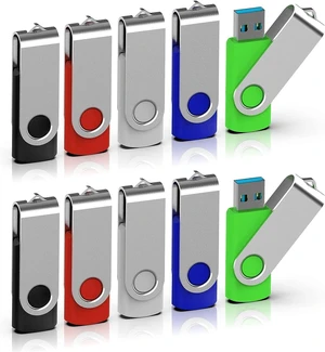 TOPESEL 10 Pack 16GB USB 3.0 Flash Drive Memory Stick Thumb Drives Blank Zip Drives Flash Drives 16 GB Bulk(5 Mixed Colors: Black Blue Green Red Silver) TOPESEL 10 Pack 16GB USB 3.0 Flash Drive Memory Stick Thumb Drives Blank Zip Drives Flash Drives 16 GB Bulk(5 Mixed Colors: Black Blue Green Red Silver)