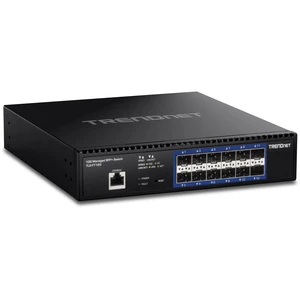 TRENDnet 12-Port 10G Layer 2 Managed SFP+ Switch, TL2-F7120, 12 x 10G SFP+ Ports, 240Gbps, Ethernet Splitter, NDAA & TAA Compliant, Lifetime Protection, Black TRENDnet 12-Port 10G Layer 2 Managed SFP+ Switch, TL2-F7120, 12 x 10G SFP+ Ports, 240Gbps, Ethernet Splitter, NDAA & TAA Compliant, Lifetime Protection, Black