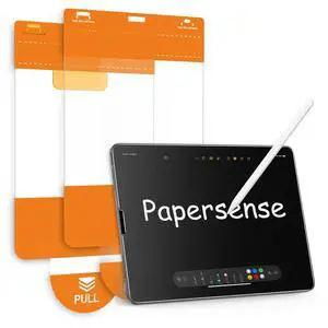 OMOTON PAPERSENSE Matte Screen Protector for iPad Pro 12.9 Inch, 6/5/4/3th (2022/2021/2020/2018), Matte Glass with Easy Install Dust-free Tray, Apple Pencil Support, Paper-feel, Anti-glare, 2 Pack OMOTON PAPERSENSE Matte Screen Protector for iPad Pro 12.9 Inch, 6/5/4/3th (2022/2021/2020/2018), Matte Glass with Easy Install Dust-free Tray, Apple Pencil Support, Paper-feel, Anti-glare, 2 Pack