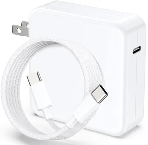 Mac Book Pro Charger - 118W USB C Laptop Charger Power Adapter Fit MacBook Air 13 14 15 16 inch, MacBook Pro, M1 M2 M3 M4, iPad Pro and All Type C Port Devices, 6.6FT USB-C Braided Cable Mac Book Pro Charger - 118W USB C Laptop Charger Power Adapter Fit MacBook Air 13 14 15 16 inch, MacBook Pro, M1 M2 M3 M4, iPad Pro and All Type C Port Devices, 6.6FT USB-C Braided Cable