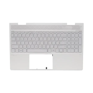New Palmrest for HP Envy 15.6" 15-ED 15M-ED 15M-ED0013DX 15-ED1055WM TPN-C149 Upper Case with Backlit Keyboard L93226-001 L93227-001 L97270-001 New Palmrest for HP Envy 15.6" 15-ED 15M-ED 15M-ED0013DX 15-ED1055WM TPN-C149 Upper Case with Backlit Keyboard L93226-001 L93227-001 L97270-001