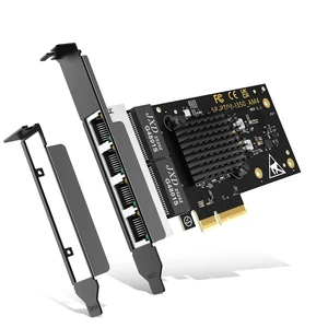 4 Port Gigabit Base-T Network Card, Intel I350 Controller, NICGIGA 4 Port 1G PCIe Ethernet Adapter, 4 x 1Gbe RJ45 Port NIC Card, Windows10/11/Windows Server/Linux 4 Port Gigabit Base-T Network Card, Intel I350 Controller, NICGIGA 4 Port 1G PCIe Ethernet Adapter, 4 x 1Gbe RJ45 Port NIC Card, Windows10/11/Windows Server/Linux