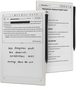 iflytek AINOTE 2, 10.65" E-Ink Tablet, AI Note Taking Tablet for Meeting, Ultra-Thin 4.2mm Digital Notebook with Voice-to-Text, 16-Language Transcription, Handwritten-to-Text, Ideal for Work&Study iflytek AINOTE 2, 10.65" E-Ink Tablet, AI Note Taking Tablet for Meeting, Ultra-Thin 4.2mm Digital Notebook with Voice-to-Text, 16-Language Transcription, Handwritten-to-Text, Ideal for Work&Study