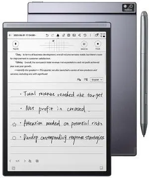 iFLYTEK AINOTE Air 2, 8.2" AI Smart E Ink Tablet with Stylus & Adjustable Light, ChatGPT-Powered Multi-Language Transcription, Paper Note-Taking Tablet Digital Notebook Schedule Management for Meeting iFLYTEK AINOTE Air 2, 8.2" AI Smart E Ink Tablet with Stylus & Adjustable Light, ChatGPT-Powered Multi-Language Transcription, Paper Note-Taking Tablet Digital Notebook Schedule Management for Meeting