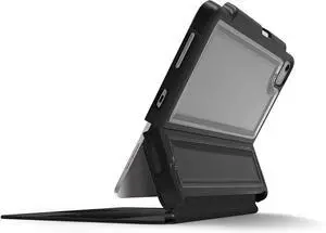 STM Dux Shell Magic Folio for iPad Air (5th/4th Gen) & iPad Pro 11" (4th/3rd/2nd/1st Gen) - Ultra-Protective Case with Apple Pencil Storage - Black