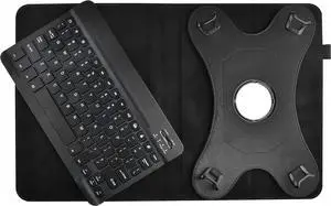 Navitech Rotational Bluetooth Keyboard Case Compatible with Samsung Galaxy Tab Active4 Pro 10.1" Tablet